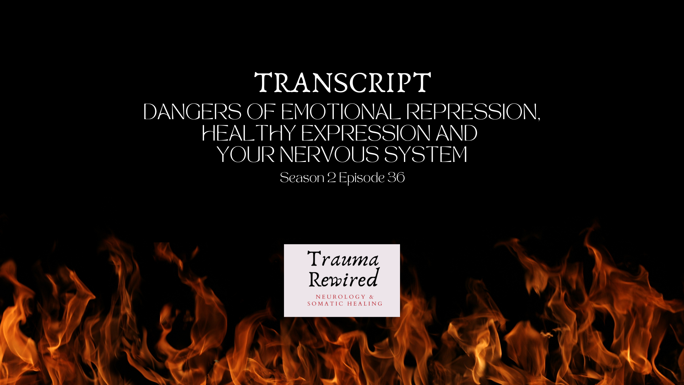 Featured image for “S2 E49 TRNSCPT Dangers of Emotional Expression”
